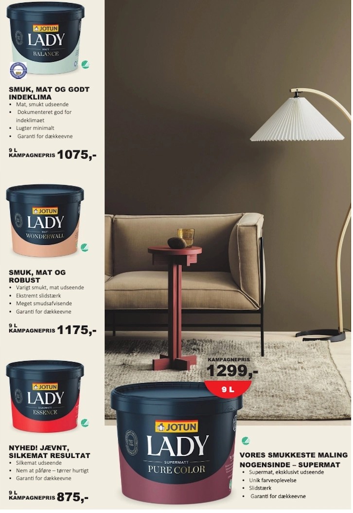 jotun lady maling blad